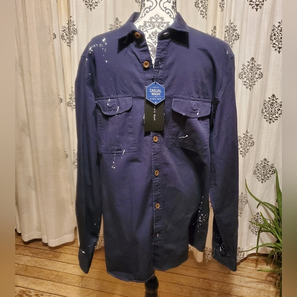 Zara Man Button Up - Picture 1 of 3